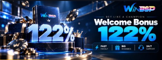 WinBSP welcome bonus 122%